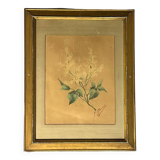 Watercolor Eugène Calmant from 1873 22x 28 cms