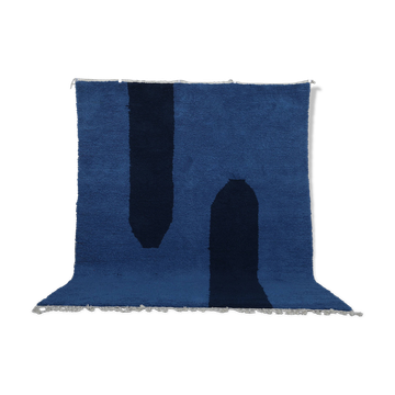 Tapis marocain en laine artisanale 3 x 2 m
