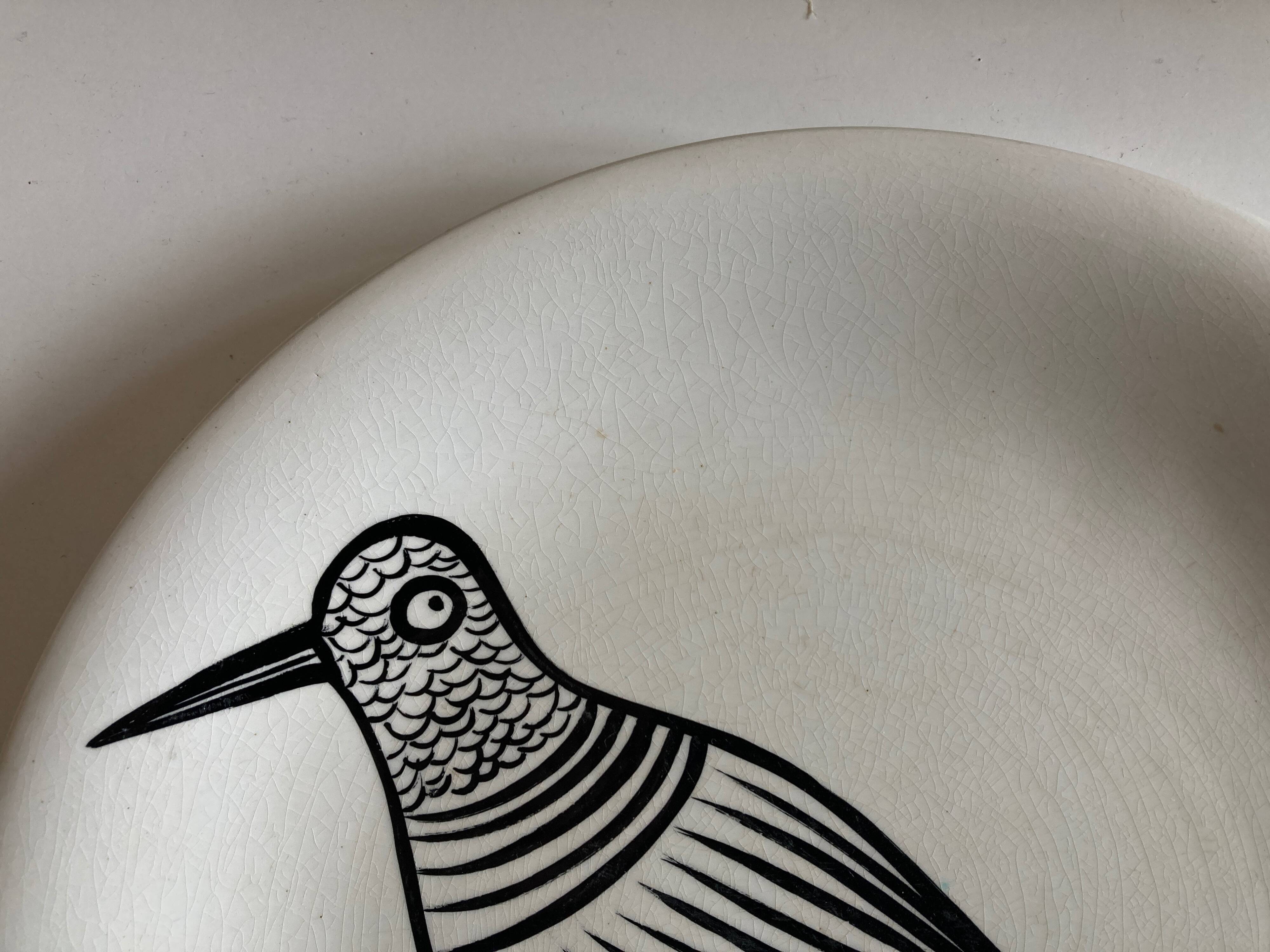 Bird dish designed by Robert Picault around 1973