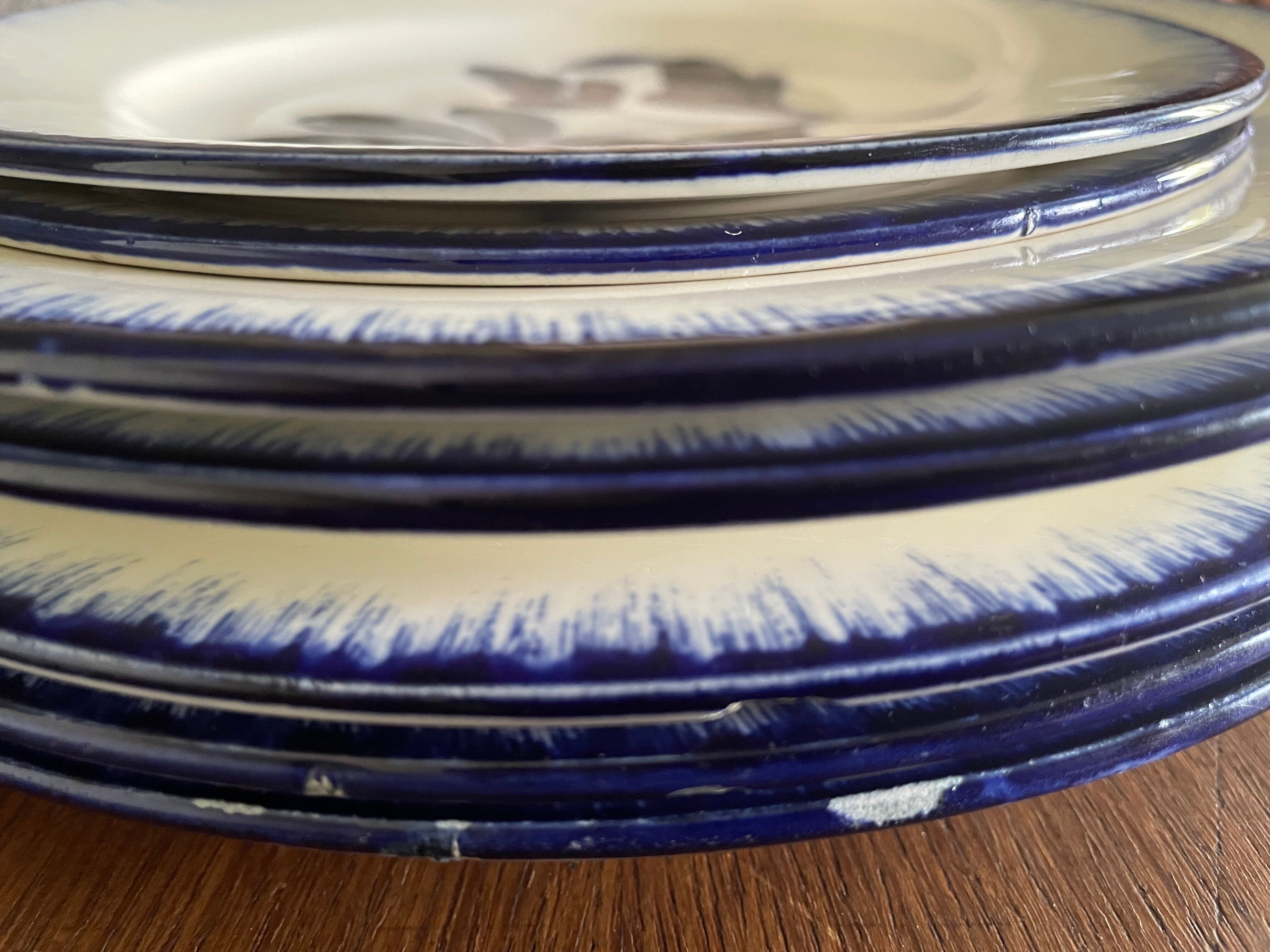 Plates model thebes salins iron earth