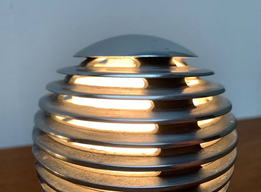 Postmodern Zen table lamp by Sergio & Oscar Devesa for Metalarte, 1980s.