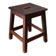 Country stool in old wood