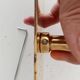 Pair of solid brass door handles