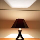 Floor or table lamp in German glass and synthetic cork in M Design style by Ingo Maurer, 1960s.