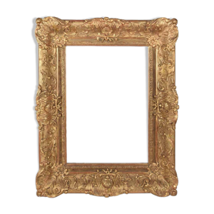 Miroir doré XIXème
