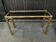 Bamboo-style Console Table Brass 1970