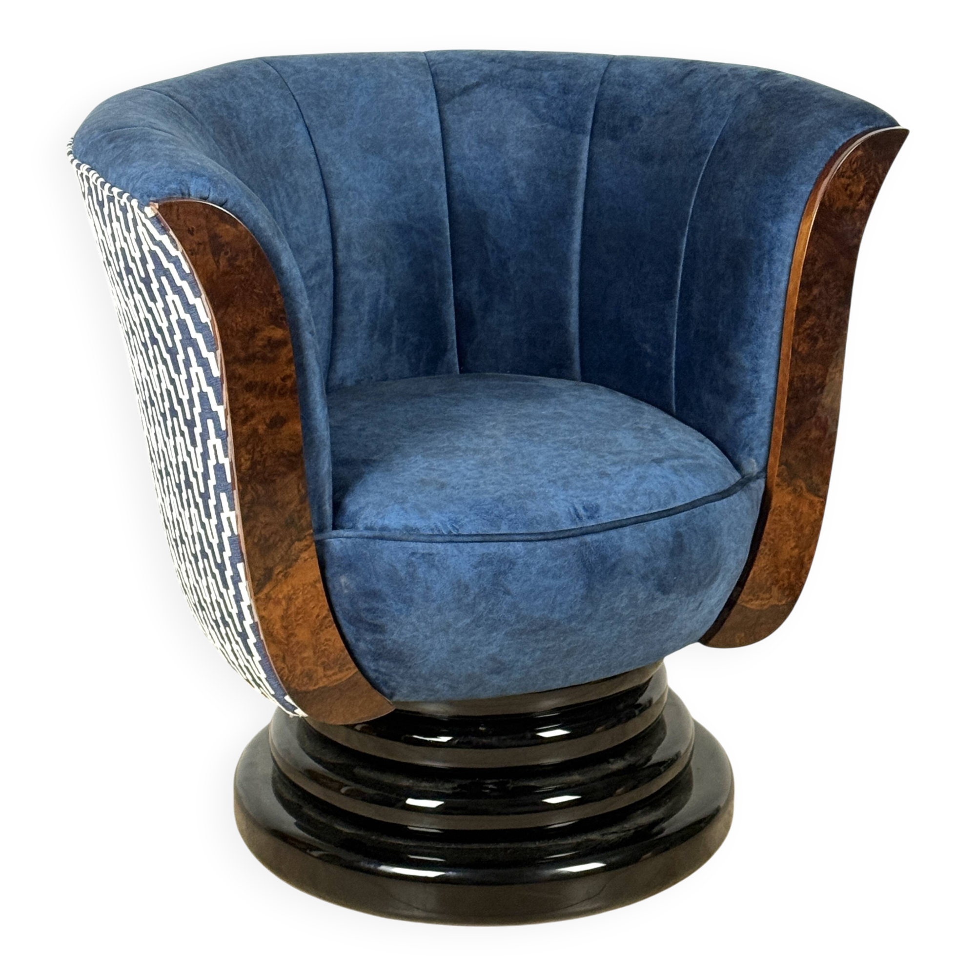 Art Deco design armchair “Tulipan”