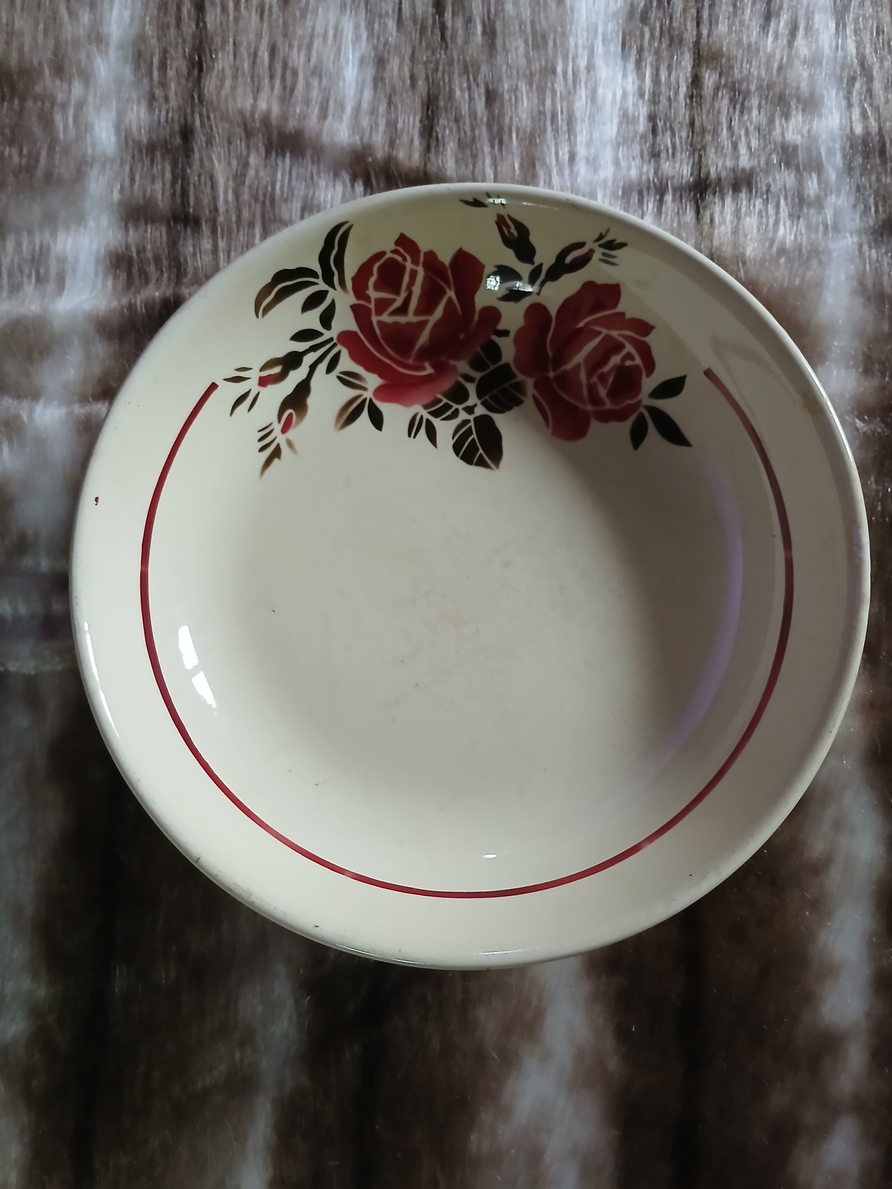 Plat/ compotier ancien Badonviller