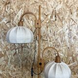 Floor lamp Domus pine Danish design Denmark, 60/70