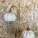 Floor lamp Domus pine Danish design Denmark, 60/70