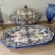 Desvres old Rouen faience plate