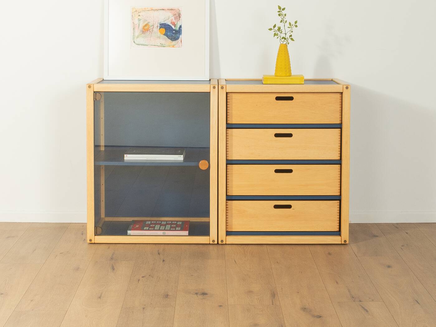 Two-piece modular profile system from the 1970s by Flötotto