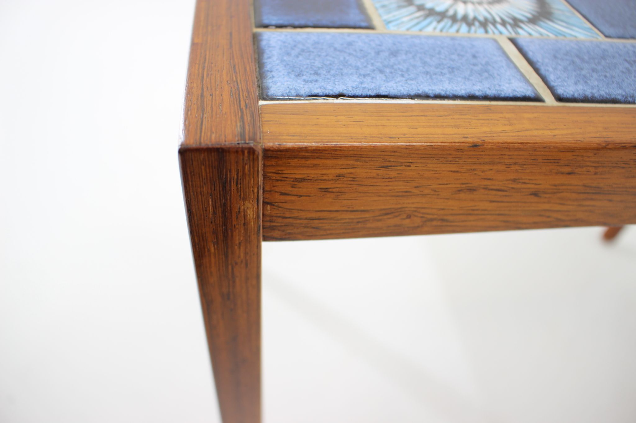 1960s nesting ceramic tile tables, Denmark