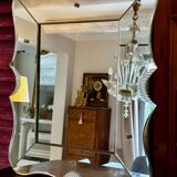Venetian MIRROR in Murano beveled glass, Vintage
