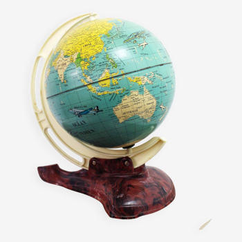 Mappemonde vintage MS