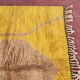 Handmade yellow Berber rug, size 160 x 240 cm