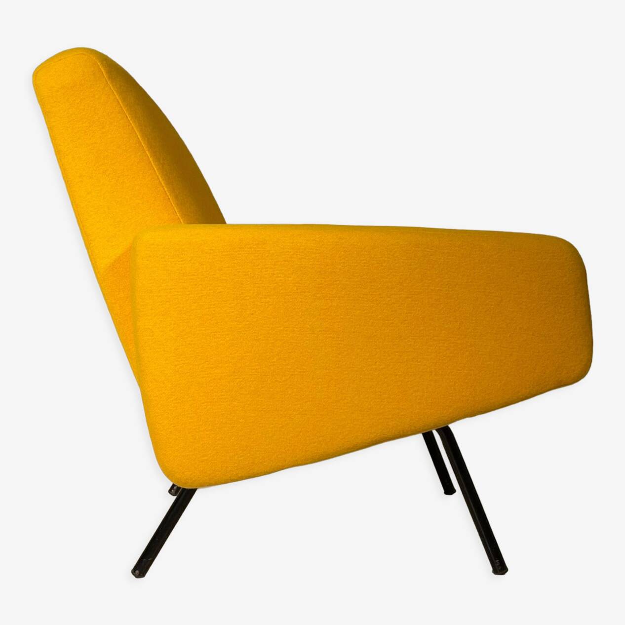 Armchair model 743 by Joseph-André Motte published by Steiner, circa 1958.