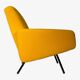 Armchair model 743 by Joseph-André Motte published by Steiner, circa 1958.