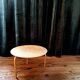 Table d'appoint « Annika » de Bruno Mathsson, en bouleau, style scandinave moderne, datée de 1974