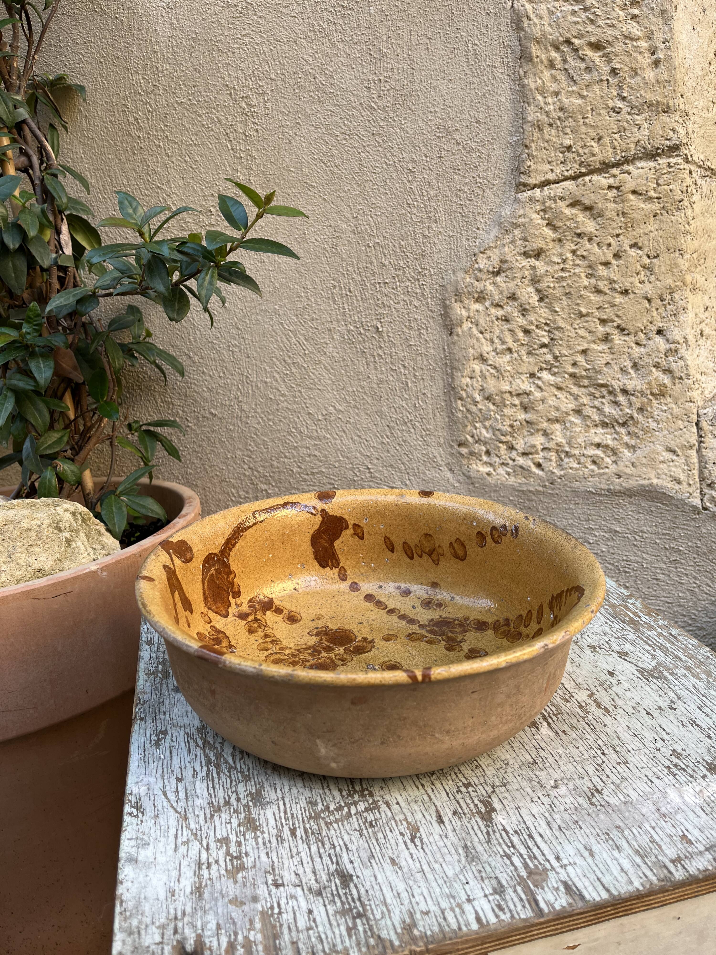 Vallauris Salad Bowl 19th Century