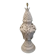 Large ceramic lamp from Manises with floral decoration  
-Circa 1960/1970