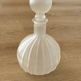 Vintahe Empoli Glass Decanter with Stopper, Italy, 1960s