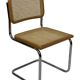 Set of 4 chairs Cesca B32 designed by Marcel Breuer design made in Italy