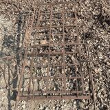 Folding wrought iron bed 1900