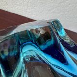 Blue crystal cup from the 60s