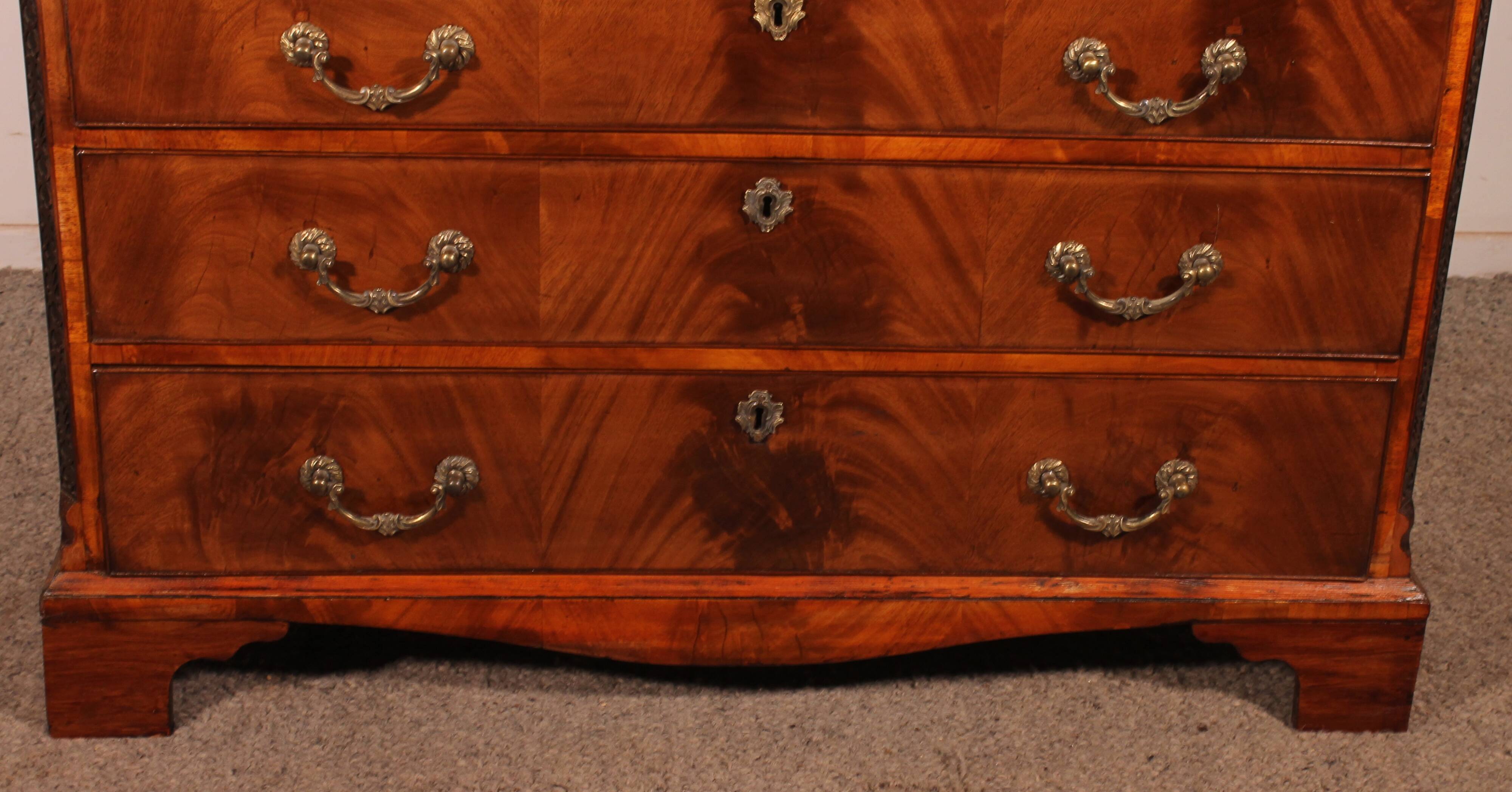 18th century period mahogany secretary