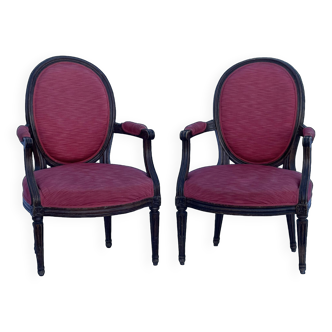 Pair of armchairs