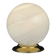 Vintage table lamp in white Murano glass, Italy, 1970s.
