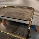 Golden side table