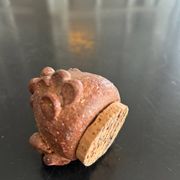terracotta salt and pepper shaker birds