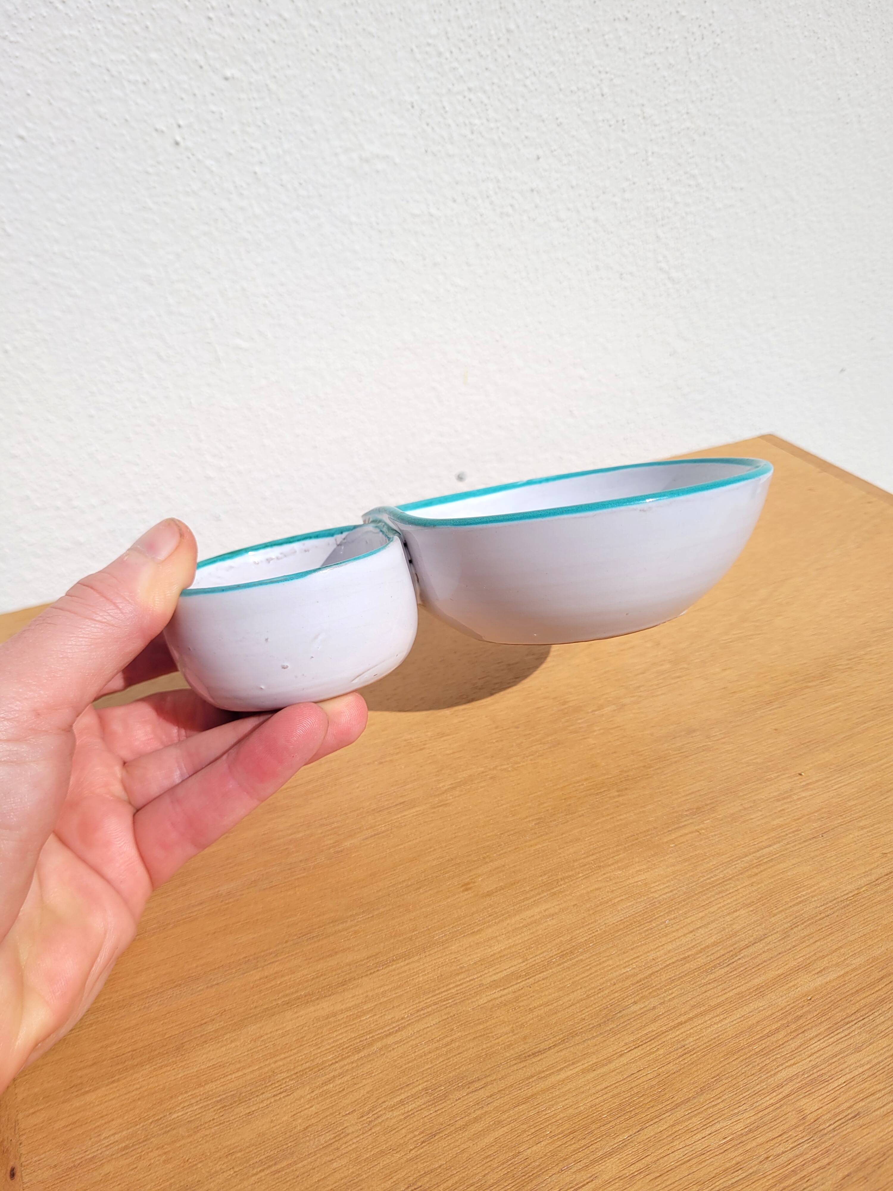 Ceramic ramekin by Fazio in Vallauris