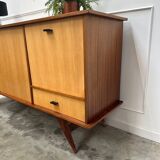 Vintage compass foot sideboard
