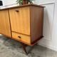 Vintage compass foot sideboard