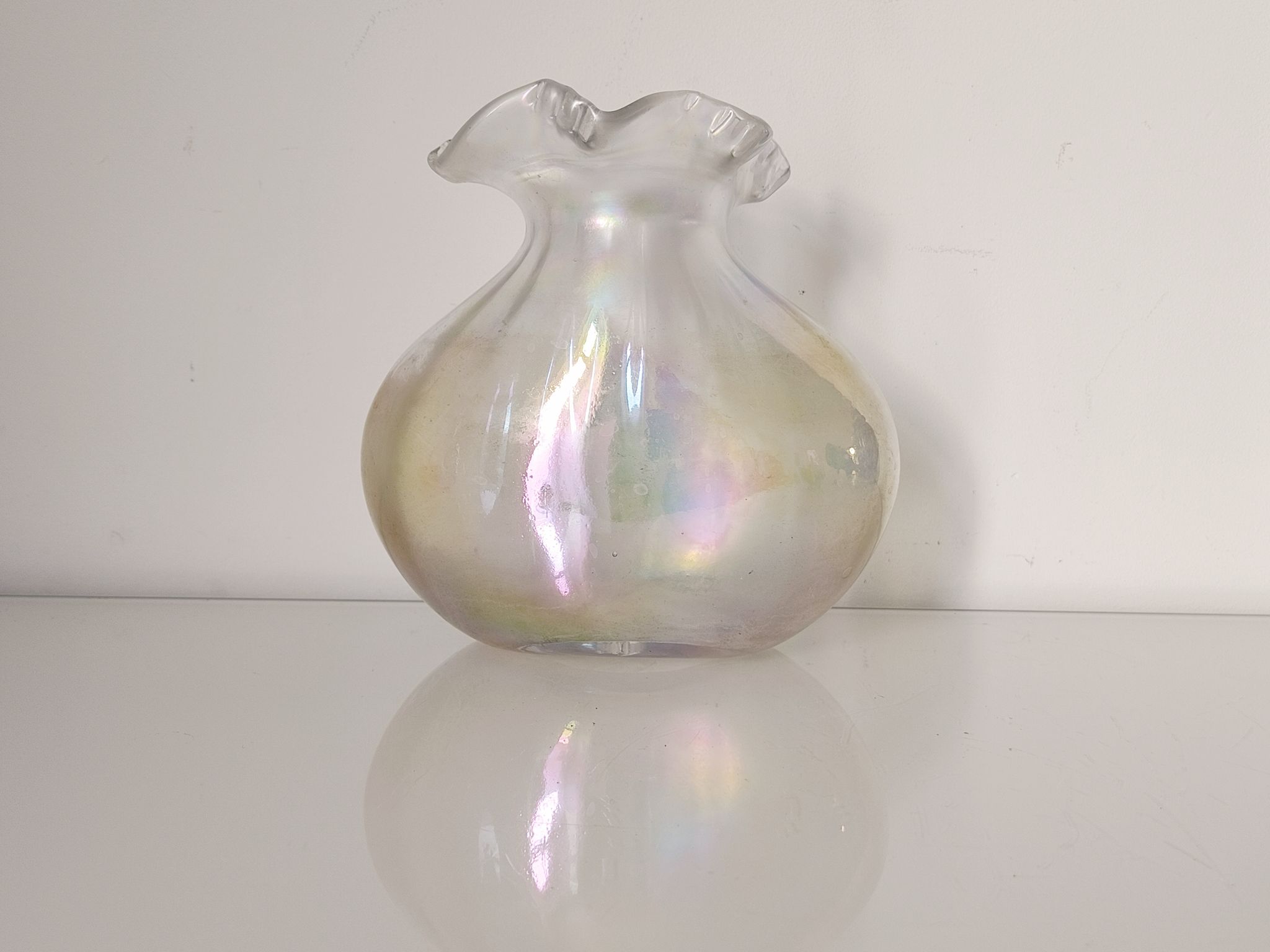 Vase irisé Murano