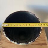 Vintage Ceramic Vase with SAVOIE Thistles