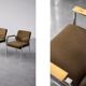 Vintage Mid-Century Modern German Brown Conference Chair from Drabert, 1970