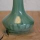 Green soliflore vase