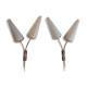 Paire de doubles appliques design organiques 1950