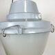 Grey Industrial Cast Aluminium Pendant Lamp, 1980s