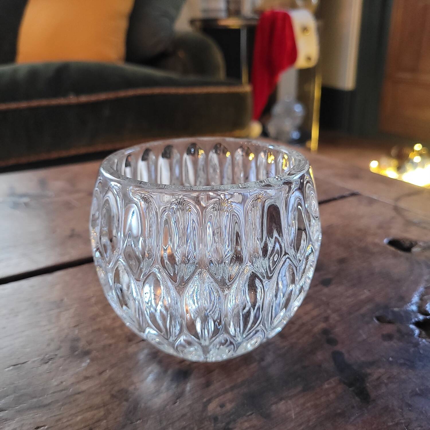 Photophore or soliflore vase with a globular silhouette - Circa 1970