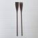 Scandinavian teak salad servers 1960