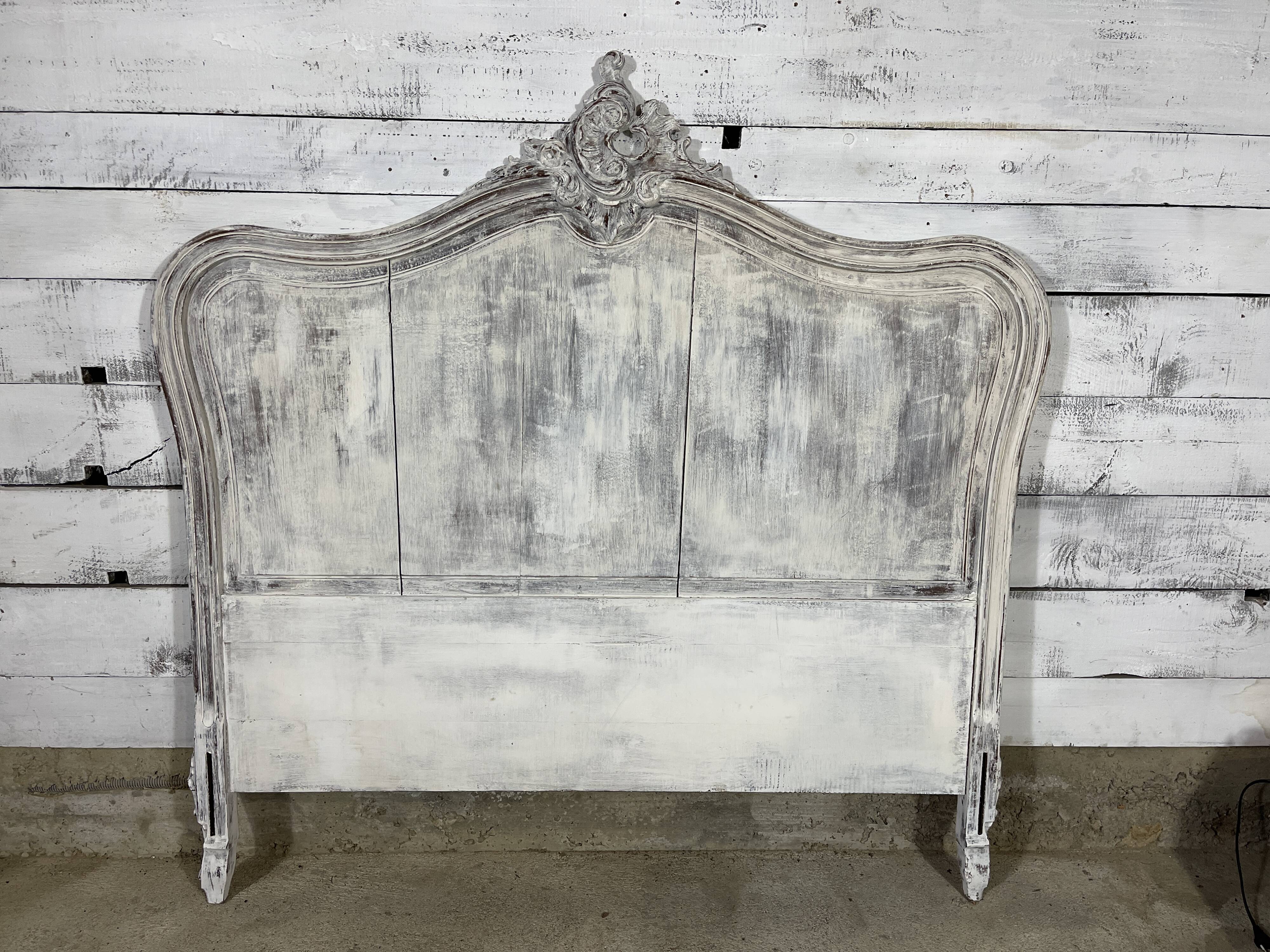 Louis XV rocaille headboard
