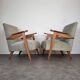 2 restored Scandinavian armchairs, 1960