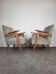 2 restored Scandinavian armchairs, 1960