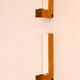 Pair of mid-century Scandinavian sconces