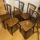 (Lot) 5 Baumann chairs model 83